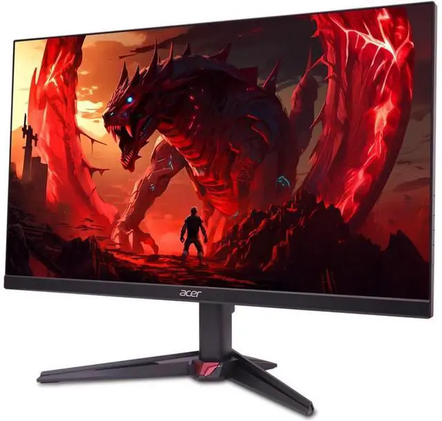 Alt view image 3 of 7 - Acer Nitro 27" FHD IPS Monitor with 0.5ms Response Time, Anti-Glare, Flicker Free, 200 Hz Refresh rate, VESA Mount 100 mm, Displayport, HDMI & Dockztorm USB Port Expander, Black