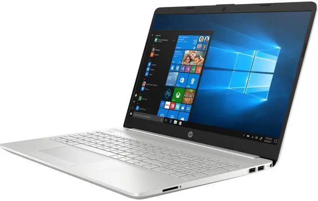 Alt view image 3 of 5 - HP 15-dy 2021 Home & Business Laptop Natural Silver (Intel i5-1135G7 4-Core, 12GB RAM, 512GB SSD, 15.6" Touch HD (1366x768), Intel Iris Xe, Wifi, Bluetooth, Webcam, 1xHDMI, SD Card, Win 11 Home)