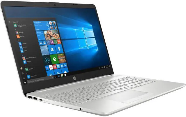 Alt view image 2 of 5 - HP 15-dy 2021 Home & Business Laptop Natural Silver (Intel i5-1135G7 4-Core, 12GB RAM, 512GB SSD, 15.6" Touch HD (1366x768), Intel Iris Xe, Wifi, Bluetooth, Webcam, 1xHDMI, SD Card, Win 11 Home)