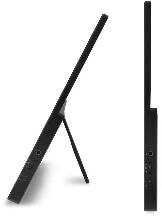 Alt view image 3 of 7 - Acer 15.6" FHD IPS Portable Monitor with 4ms Response Time, Anti-Glare, 250 nits Brightness, VESA Mount (75mm), Mini HDMI & Dockztorm USB Port Expander, Black Color