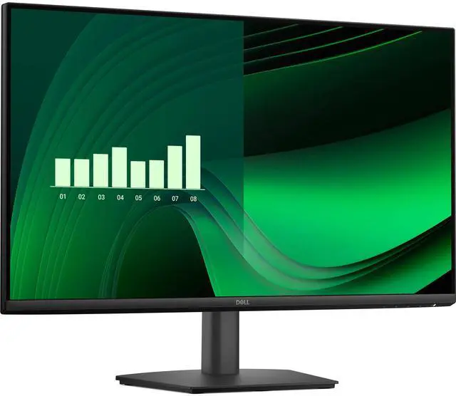 Alt view image 2 of 7 - Dell Pro P Series 27" FHD IPS Monitor with 5ms Response Time, Anti-Glare, 300 nits Brightness, VESA Mount (100mm), DisplayPort, HDMI, VGA & Dockztorm USB Port Expander, Black Color