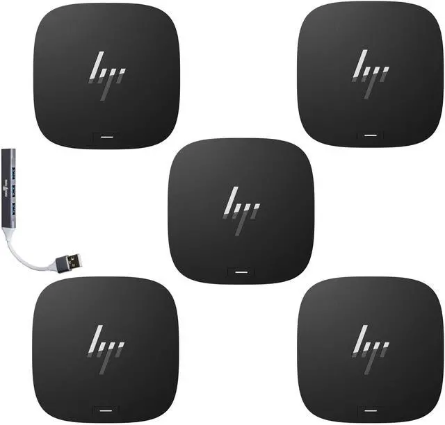 Main image of HP Thunderbolt 280W G4 Docking Station (4L1N6AV#ABA) & Bundle with Dockztorm Hub (Thunderbolt 4, Up to 230W Charging, Quad 4K Display, Ethernet, HDMI, Dual DisplayPort, USB-C & USB-A) 5 Pack