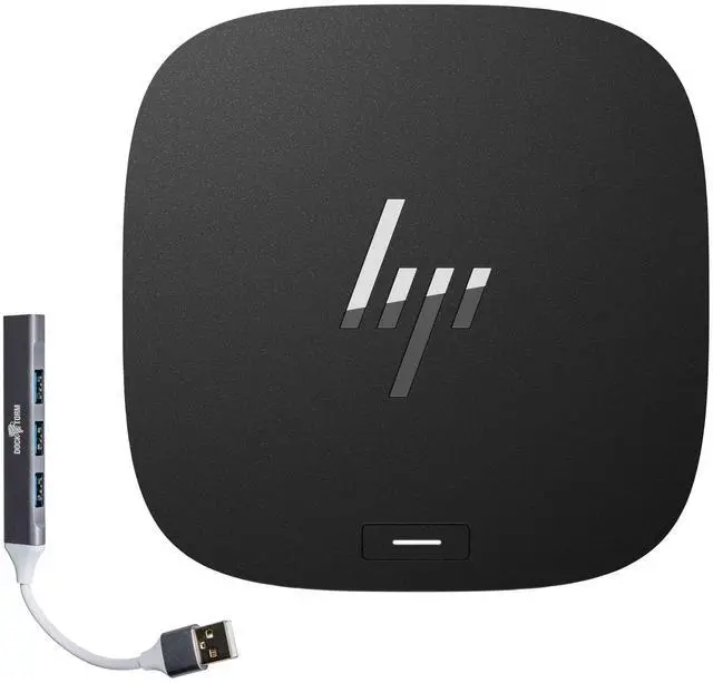 Main image of HP Thunderbolt 280W G4 Docking Station (4L1N6AV#ABA) & Bundle with Dockztorm Hub (Thunderbolt 4, Up to 230W Charging, Quad 4K Display, Ethernet, HDMI, Dual DisplayPort, USB-C & USB-A)