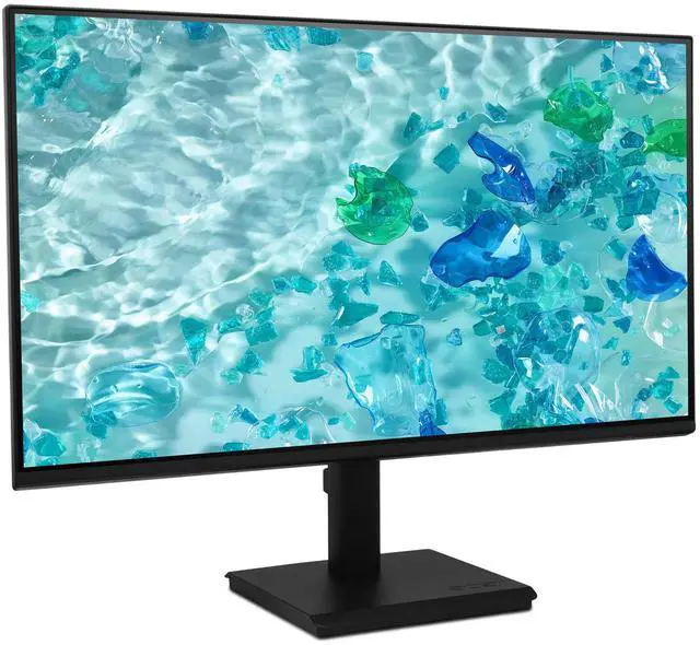Alt view image 2 of 6 - Acer Vero 27" FHD IPS Monitor, 4ms Response Time, Anti-Glare, 120Hz Refresh Rate, Built-in Speaker, VESA Mount (100mm), DisplayPort, VGA & Dockztorm USB Port Expander, Black 2-Pack w/ HDMI cable
