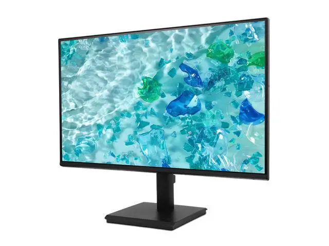 Alt view image 3 of 6 - Acer Vero 27" FHD IPS Monitor, 4ms Response Time, Anti-Glare, 120Hz Refresh Rate, Built-in Speaker, VESA Mount (100mm), DisplayPort, VGA & Dockztorm USB Port Expander, Black 2-Pack w/ HDMI cable