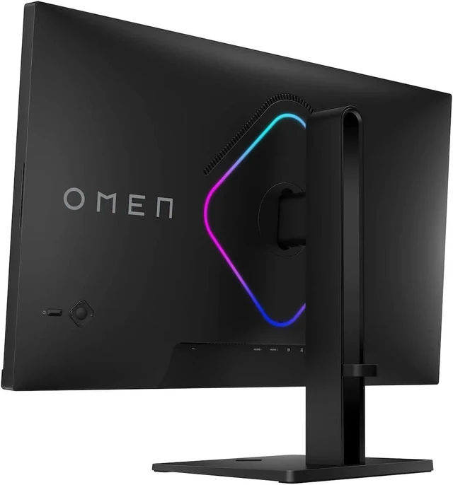 Alt view image 5 of 7 - HP OMEN 27" QHD IPS Gaming Monitor, 1ms Response Time, Anti-Glare, Flicker-free, AMD FreeSync Premium, VESA Mount (100mm), Tilt, Pivot, DisplayPort, HDMI & Dockztorm Wireless Mouse, Black