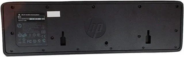 Alt view image 3 of 7 - HP 2013 D9Y32AA UltraSlim Docking Station with 65W Adapter D9Y32AA#ABA