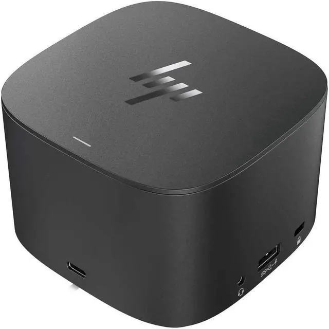 Alt view image 4 of 7 - HP Thunderbolt Dock 230W G2 w/ Combo Cable. Model: 3TR87UT#ABA. Black.