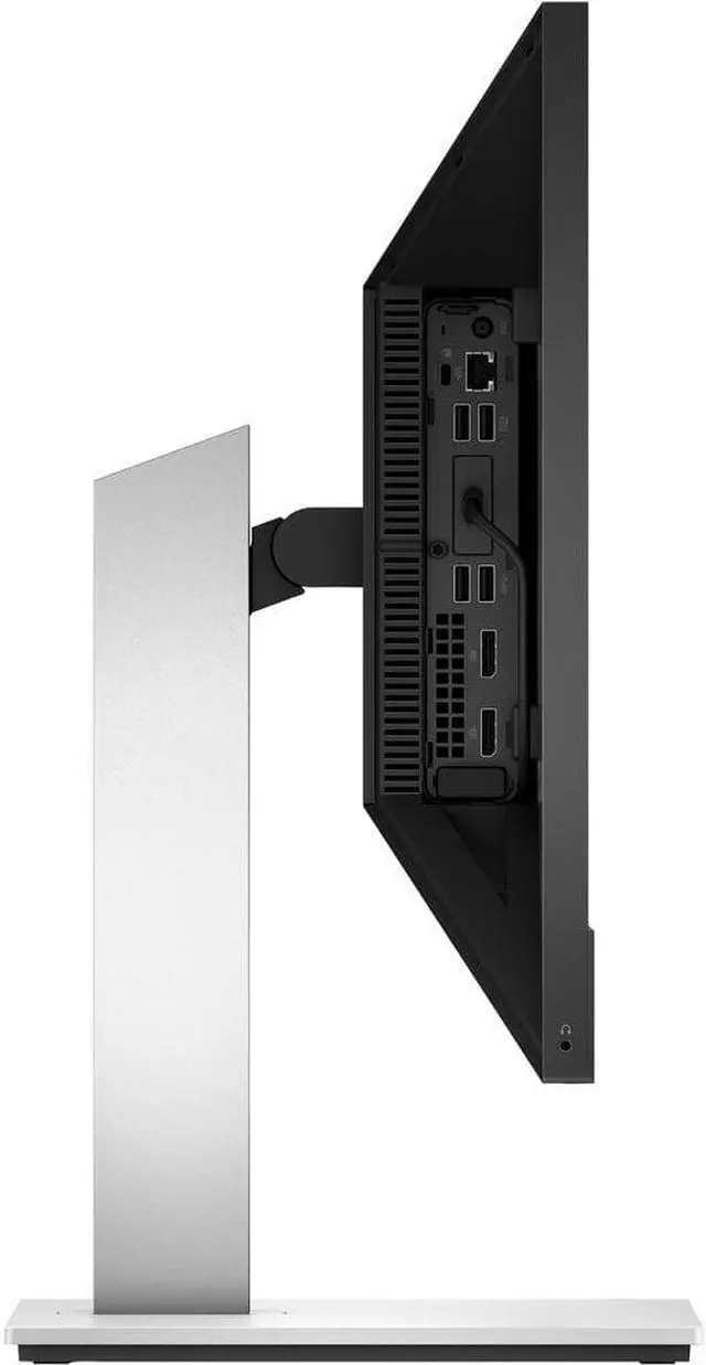 Alt view image 5 of 7 - HP Mini-in-One 24#7AX23A8#ABA Monitor with Dockztrom (24" 1080P FHD Webcam with Integrated Stereo Speakers) This Monitor is only Compatible with EliteDesk 705/800 G5 Min and ProDesk 400/600 G5 Mini