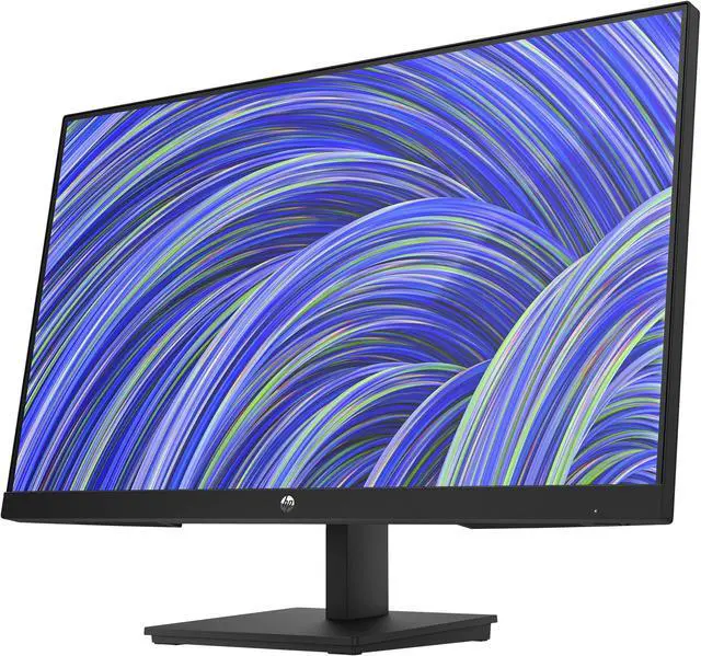 Alt view image 3 of 7 - HP V24i 23.8 inch 1080P Computer Monitor Bundle With Docztorm Dock, 23.8" IPS Full HD (1920 x 1080) 75Hz Anti-Glare Display, AMD FreeSync, HDMI, DisplayPort, On-screen controls, (2023 Latest Model)