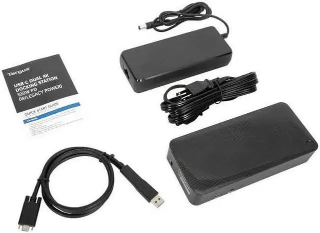 Alt view image 5 of 7 - Targus USB-C Universal Docking Station Bundle With Docztorm Hub (8in1 Adapter for USB-C and Thunderbolt-Enabled Laptops, Notebooks and PCs- Single Cable for 100W Charging Networking or Data Transfers)