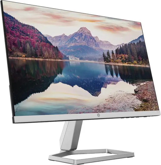 Alt view image 3 of 6 - HP 22 IPS 1080P FreeSync Monitor Bundle with Docztorm Dock, 22 inch IPS FHD (1920 x 1080) Display, HDMI, VGA, Adjustable Tilt, Ideal for Home & Business, Black & Silver (2024 Latest Model) - Pack of 2