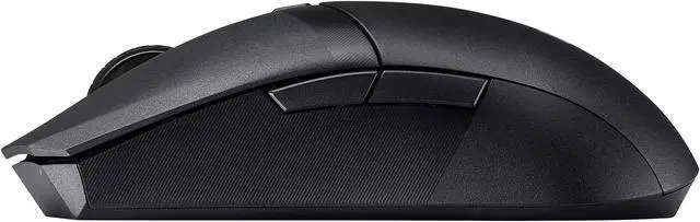 Alt view image 3 of 4 - ASUS TUF M4 Wireless Gaming mouse with dual wireless modes - P306, Ambidextrous design, 12,000 dpi sensor, Six programmable buttons, PBT top cover with ASUS Antibacterial Guard, Black Color