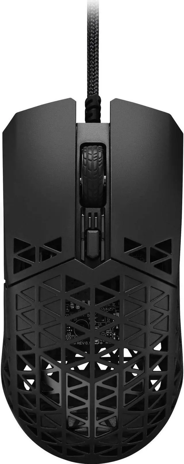 Alt view image 2 of 7 - ASUS TUF M4 Air Wired Gaming Mouse - P307, Durable and Ultralight Air Shell Design, 16,000 dpi Optical Sensor, Six Tactile programmable Buttons, IPX6 Water Resistance, Black Color