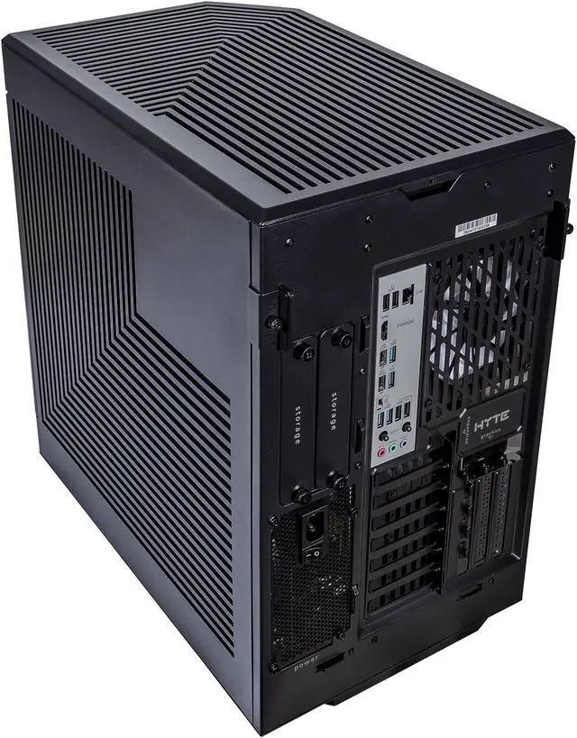 Alt view image 7 of 7 - Velztorm Black Praetix 3D Gaming Desktop PC (AMD Ryzen 7 9800X3D, GeForce RTX 4090 24GB, 64GB DDR5, 2TB PCIe SSD + 6TB HDD, RGB Fans, 360mm AIO, 1000W PSU, WiFi 7, Bluetooth 5.4, RJ-45, Win 11 Pro)