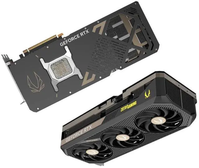 Alt view image 3 of 7 - ZOTAC Gaming GeForce RTX 5090 Solid OC 32GB GDDR7, Engine Clock 2422 MHz, Reinforced Metal Mid-Frame, IceStorm 3.0 Advanced Cooling. Bundle with Targus dockstation and Backpack Alienware.