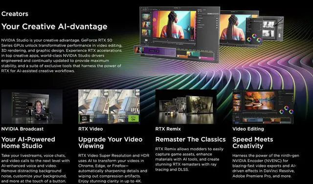 Alt view image 7 of 7 - ZOTAC Gaming GeForce RTX 5090 Solid OC 32GB GDDR7, Engine Clock 2422 MHz, Reinforced Metal Mid-Frame, IceStorm 3.0 Advanced Cooling. Bundle with Targus dockstation and Backpack Alienware.