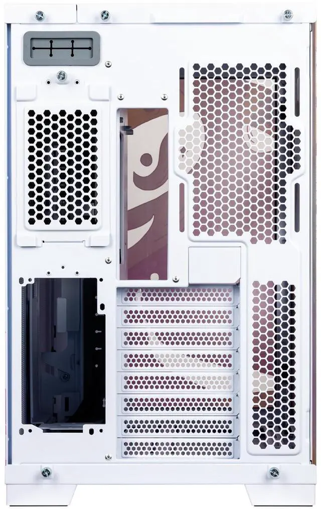 Alt view image 7 of 7 - Velztorm Fierce Tiger Custom Case Art Aluminum Tempered Glass O11 Dynamic EVO Mid-Tower Gaming Computer Case, Supports ATX, Micro-ATX, Mini-ITX & E-ATX Motherboard Sizes, O11DEW White