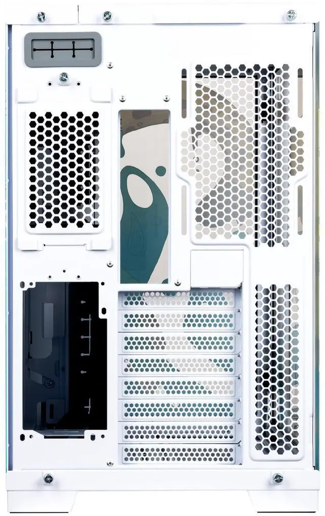 Alt view image 7 of 7 - Velztorm Mystic Jaguar Custom Case Art Aluminum Tempered Glass O11 Dynamic EVO Mid-Tower Gaming Computer Case, Supports ATX, Micro-ATX, Mini-ITX & E-ATX Motherboard Sizes, O11DEW White