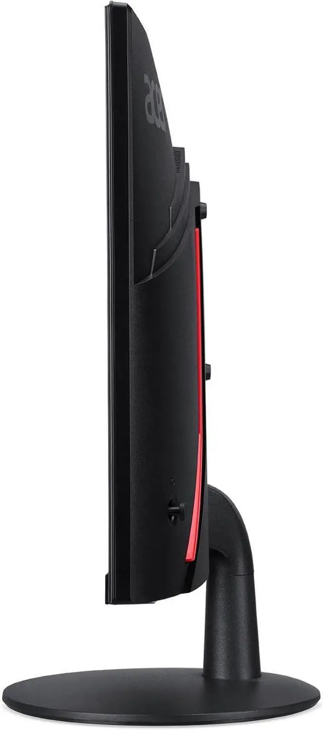 Alt view image 7 of 7 - acer Nitro ED240Q FreeSync FHD 1500R Curve Monitor ZeroFrame Design with 1ms Response Time, VESA Mount (100mm), VGA, HDMI & Dockztorm Hub, Black (UM.UE0AA.H01) & ErgoFlexy Dual Monitor Mount (2Pack)