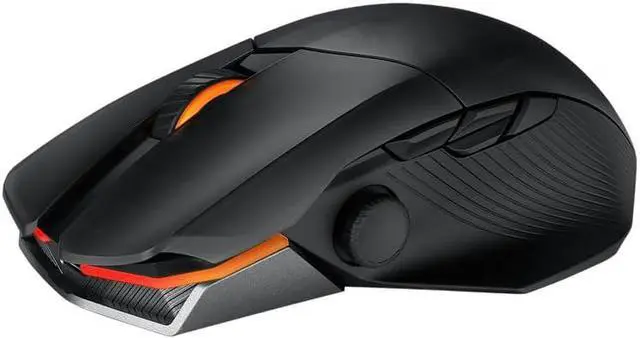 Alt view image 3 of 5 - ASUS P708 ROG Chakram X Origin Wireless RGB Gaming Mouse. USB 2.0 (TypeC to TypeA), RF 2.4GHz, Bluetooth 5.2, ROG AimPoint, 36000 DPI, 650 IPS. USB Report rate 8000 Hz.
