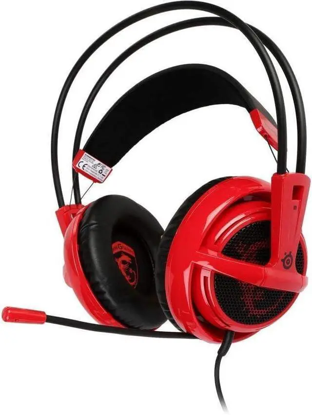 Alt view image 3 of 4 - MSI Siberia 200 Gaming Headset, Over Ear, 3.5 mm Jack, 50mm driver units.