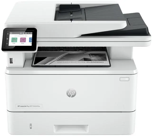 Main image of HP LaserJet Pro MFP 4101fdw Wireless Black & White All-in-One Laser Printer, Scanner, Copier, Fax, Best-for-Office (2Z619F)