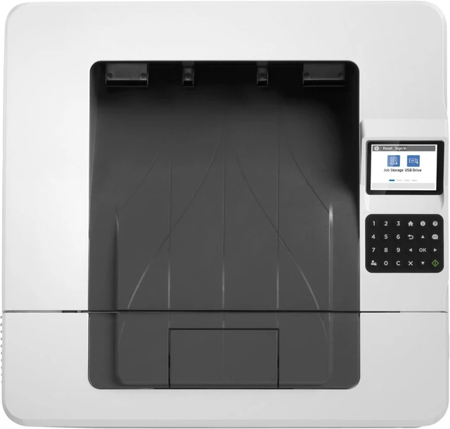Alt view image 6 of 7 - HP LaserJet Enterprise M406dn Monochrome Printer with built-in Ethernet & 2-sided printing (3PZ15A), white