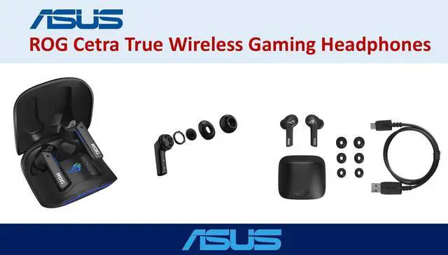 Alt view image 5 of 7 - ASUS ROG Keris Lightweight FPS Optical Gaming Mouse with ROG Paracord Soft Cable, Specially-Tuned ROG 16,000 dpi Sensor Bundle with ASUS ROG Cetra True Wireless Gaming Headphone
