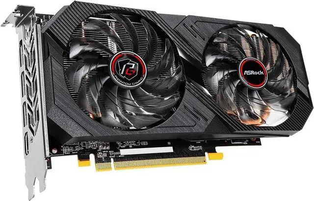 Alt view image 3 of 7 - ASRock AMD Radeon RX 570 Phantom Gaming Elite 8GB GDDR5 GPU, 1270 MHz / 7000 MHz, Striped Axial Fan, Silent Cooling, High Performance Composite Heatpipes, 3 DisplayPort, 1 HDMI, Tweak, RX570 PGE 8G