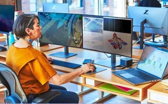 Alt view image 5 of 6 - HP Thunderbolt Dock 120W Port Replicator (Universal Thunderbolt/USB-C Docking Station, Single Cable for Charging, Data Transfers to Any Brand Laptop)