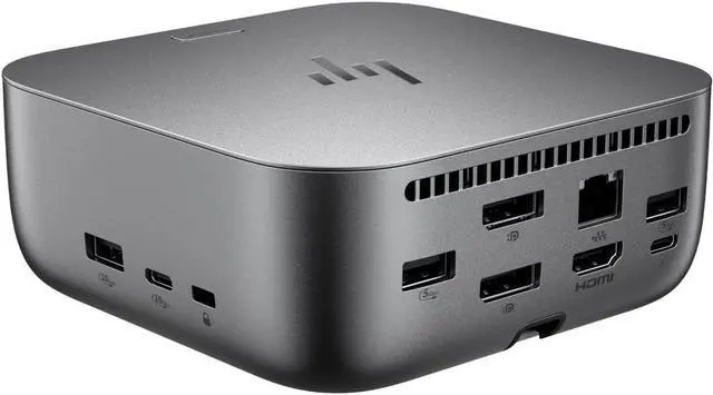 Alt view image 4 of 5 - HP 180W G6 Thunderbolt 4 Ultra Dock Port Replicator Bundle w/DKZ Hub (Universal Thunderbolt/USB-C Docking Station, Single Cable for Charging, Data Transfers to Any Brand Laptop) 9X481UT#ABA