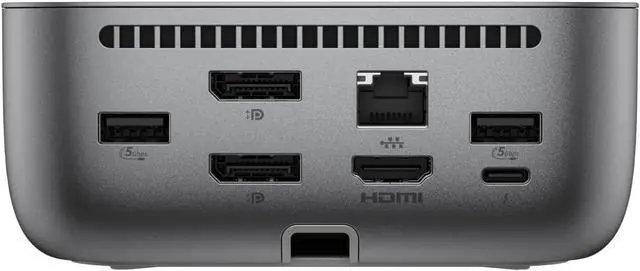 Alt view image 5 of 5 - HP 180W G6 Thunderbolt 4 Ultra Dock Port Replicator Bundle w/DKZ Hub (Universal Thunderbolt/USB-C Docking Station, Single Cable for Charging, Data Transfers to Any Brand Laptop) 9X481UT#ABA