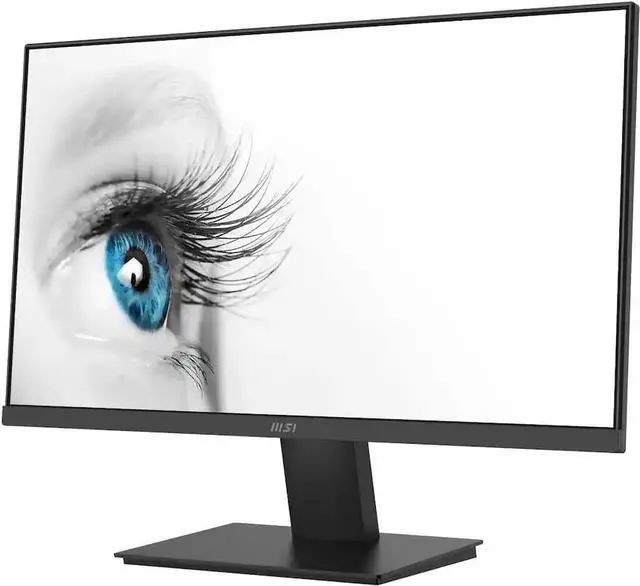 Alt view image 3 of 7 - MSI PRO MP241X Monitor 24" FHD VA (1920x1080) 75 Hz Display, 1 HDMI (1.4b), 1 VGA, Anti-Flicker, Anti-Glare, Ideal for Business & Productivity, Black (2024 Latest Model) Bundle with Docztorm Dock
