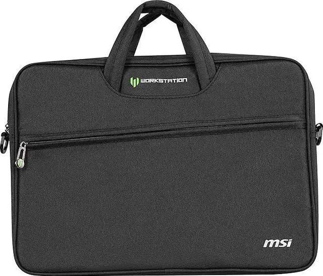 Alt view image 4 of 6 - msi Workstation Topload Bag G34-N1XXX15-SI9 Durable Laptop Carrying Case for Workstations & Notebooks, Padded Compartment, Professional Business Travel Bag