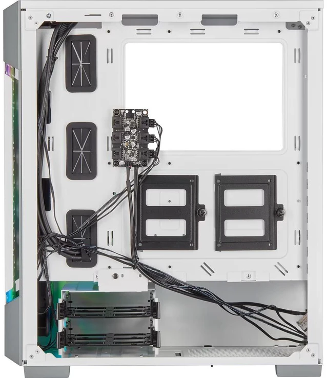 Alt view image 2 of 5 - Velztorm iCUE 220T RGB Airflow Mid-Tower Velztorm Version White Case- CC-9900017-VEL