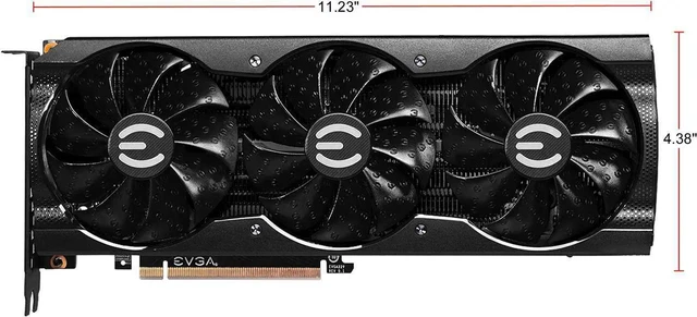 Alt view image 4 of 5 - EVGA GeForce RTX 3060 Ti FTW3 ULTRA GAMING GPU, 08G-P5-3667-KR, 8GB GDDR6, iCX3 Cooling, ARGB LED, Metal Backplate - 08G-P5-3667-KR