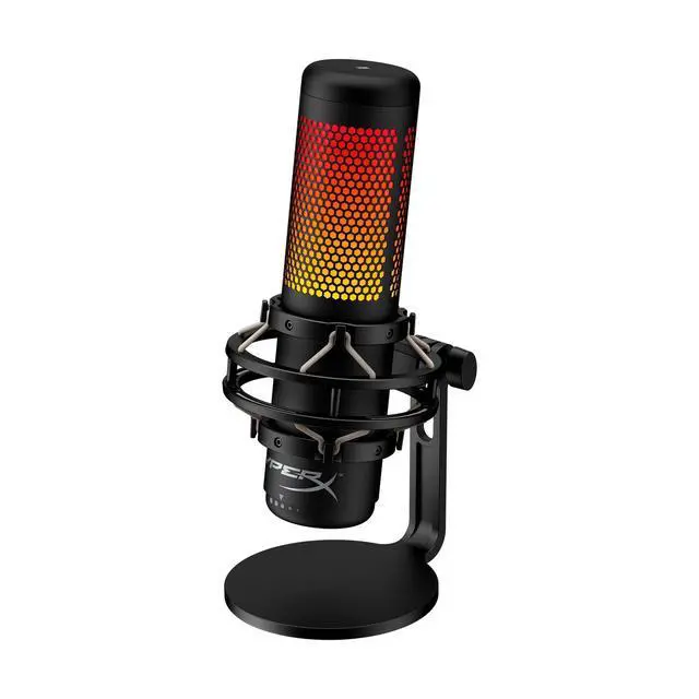 Alt view image 2 of 7 - HyperX QuadCast S RGB Lighting (Black-Grey) USB Microphone-4P5P7AA (Renewed
)