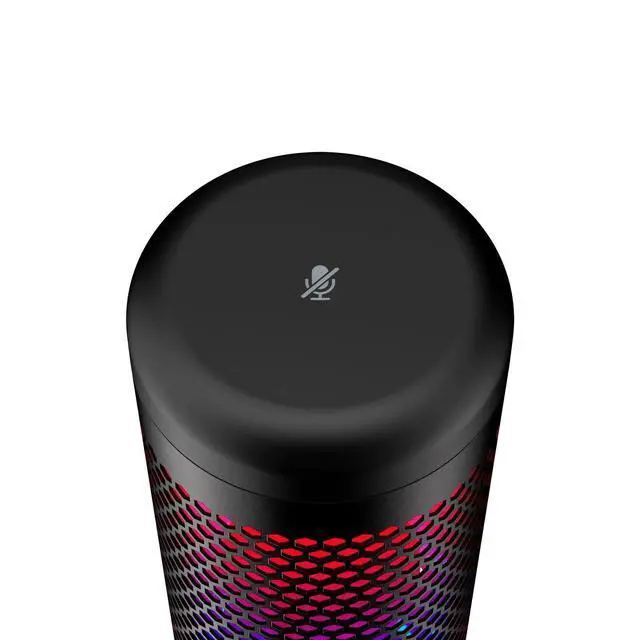 Alt view image 3 of 7 - HyperX QuadCast S RGB Lighting (Black-Grey) USB Microphone-4P5P7AA (Renewed
)