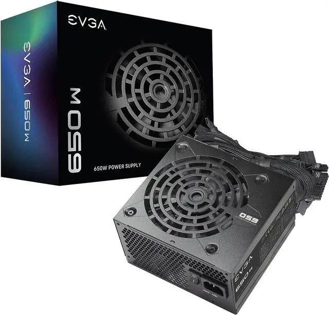 Main image of EVGA 650 N1 Power Supply 100-N1-0650-L1 (Renewed)