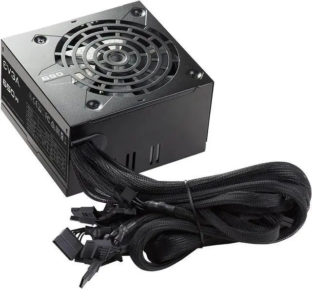 Alt view image 2 of 7 - EVGA 650 N1 Power Supply 100-N1-0650-L1 (Renewed)