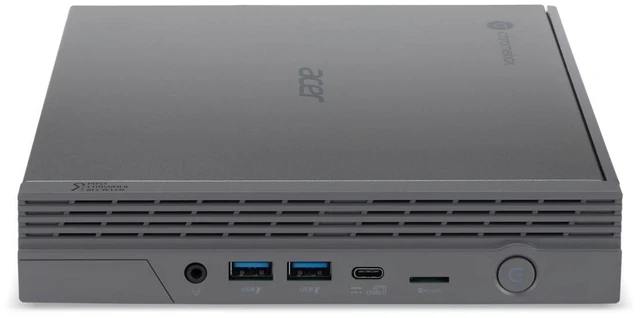 Alt view image 3 of 6 - Acer Chromebox CX15 Everyday Value Mini Desktop (Intel i3-1215U, Intel UHD shared, 16GB DDR4, 128GB SSD, WiFi 6E, Bluetooth 5.3, 90W PSU, RJ-45, 1 Display Port, 2 HDMI, Chrome OS)