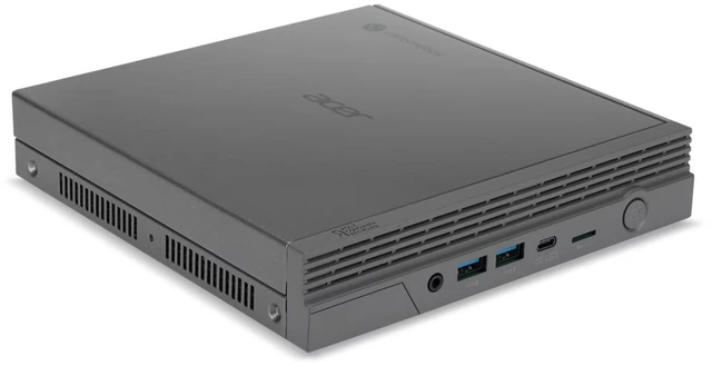 Alt view image 4 of 6 - Acer Chromebox CX15 Everyday Value Mini Desktop (Intel i3-1215U, Intel UHD shared, 16GB DDR4, 128GB SSD, WiFi 6E, Bluetooth 5.3, 90W PSU, RJ-45, 1 Display Port, 2 HDMI, Chrome OS)