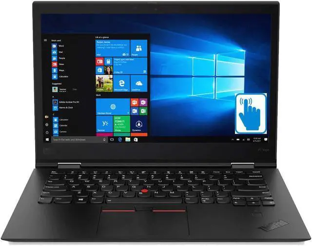 Alt view image 2 of 8 - Lenovo 20LD001KUS Thinkpad X1 Yoga 20Ld - Flip Design - Core I7 8550U / 1.8 Ghz - Win 10 Pro 64-Bit - 8 Gb Ram - 256 Gb Ssd Tcg Opal Encryption 2, Nvme - 14 Inch Ips Touchscreen 1920 X 1080 (Full Hd)