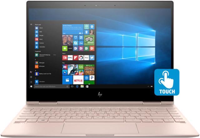 HP Spectre x360 13t Convertible 2-in-1 Laptop in Pale Rose Gold