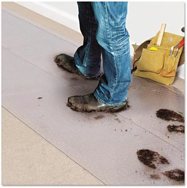 Alt view image 10 of 13 - ES Robbins Carpet Runner 36 x 240 Clear 184016