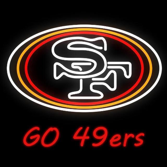 San Francisco 49ers Neon Sign, San Francisco 49ers Sign