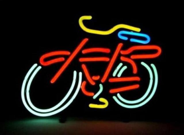 fat tire neon light