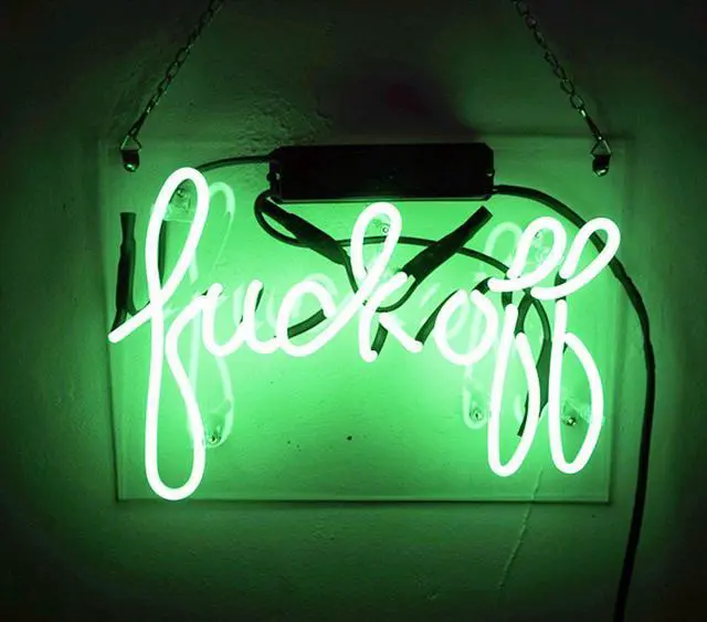 Main image of Fashion Handcraft New  Real Glass Tubes Display Neon Light Sign 14x9!!!Best Offer!