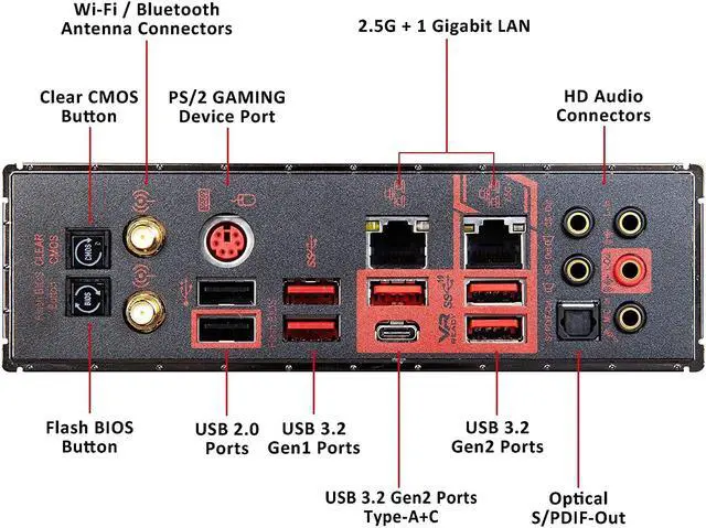 Alt view image 9 of 9 - MSI MEG X570 ACE Motherboard AMD AM4 ATX Motherboard